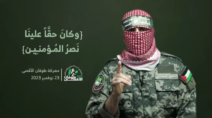 Abou Ubaida, porte-parole des Brigades Al-Qassam, la branche militaire du mouvement Hamas, a annoncé mardi que les résistants des brigades avaient réussi à éliminer 22 soldats de l'armée d'occupation israélienne au cours de la semaine dernière.