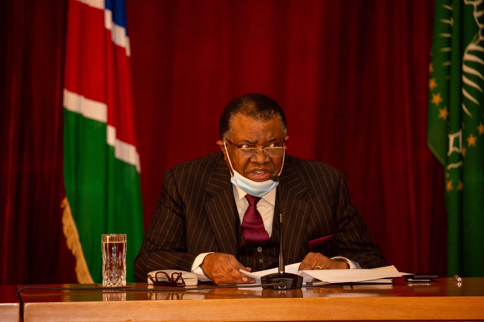 Le président namibien Haji Geingob a appelé le gouvernement allemand à reconsidérer sa décision, qu'il a qualifiée d'« infructueuse », d'intervenir en tant que tiers pour défendre l’occupation« Israël » devant la Cour internationale.