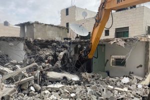 démolition de maisons palestiniennes