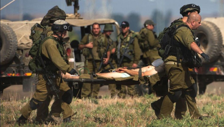 soldat israélien blessé à Gaza
