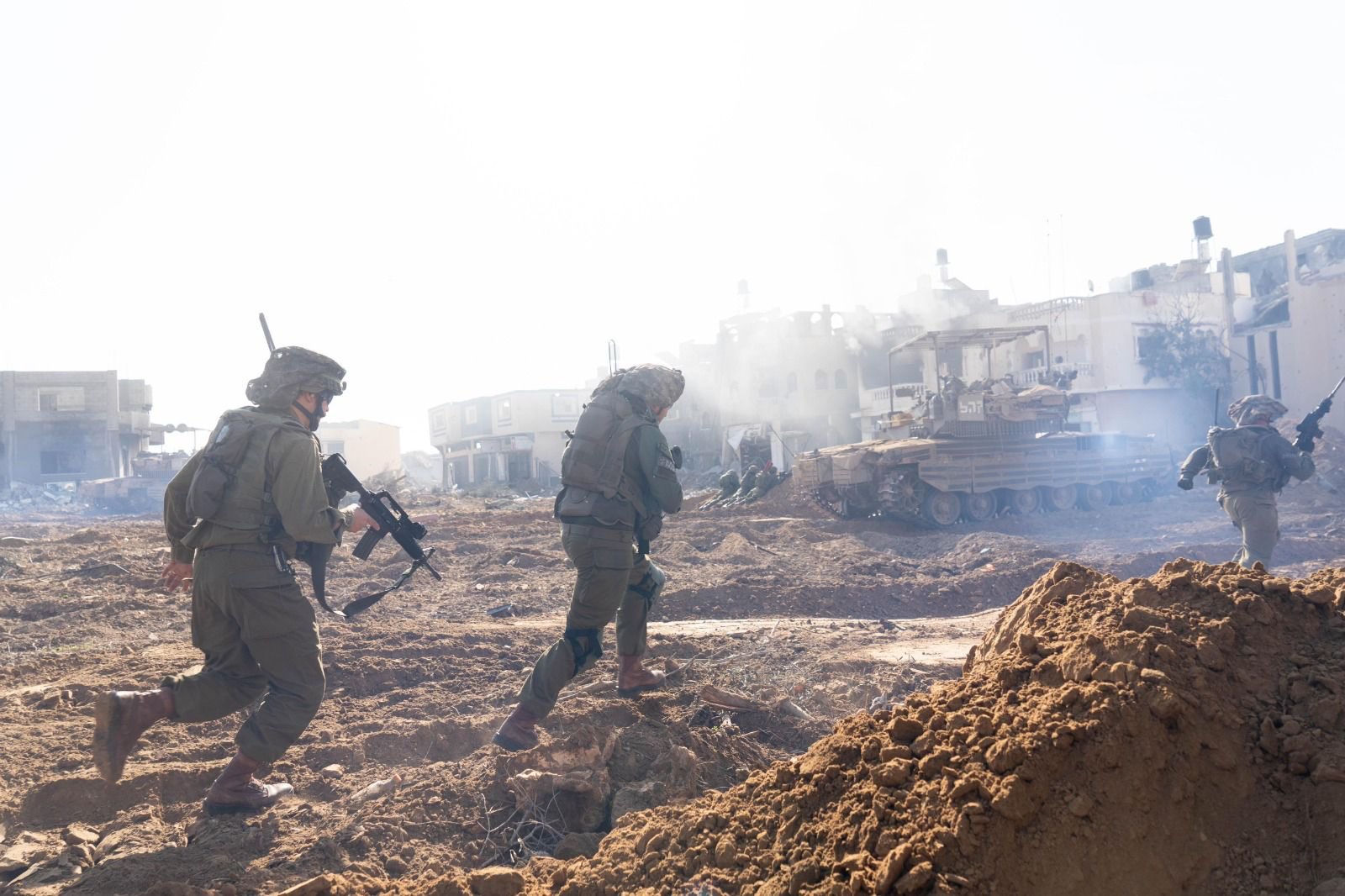 soldats d'occupation à Gaza