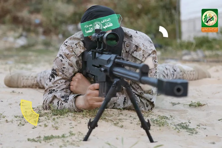 sniper des brigades al-Qassam