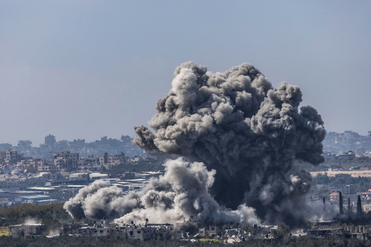 bombardement israélien à Gaza