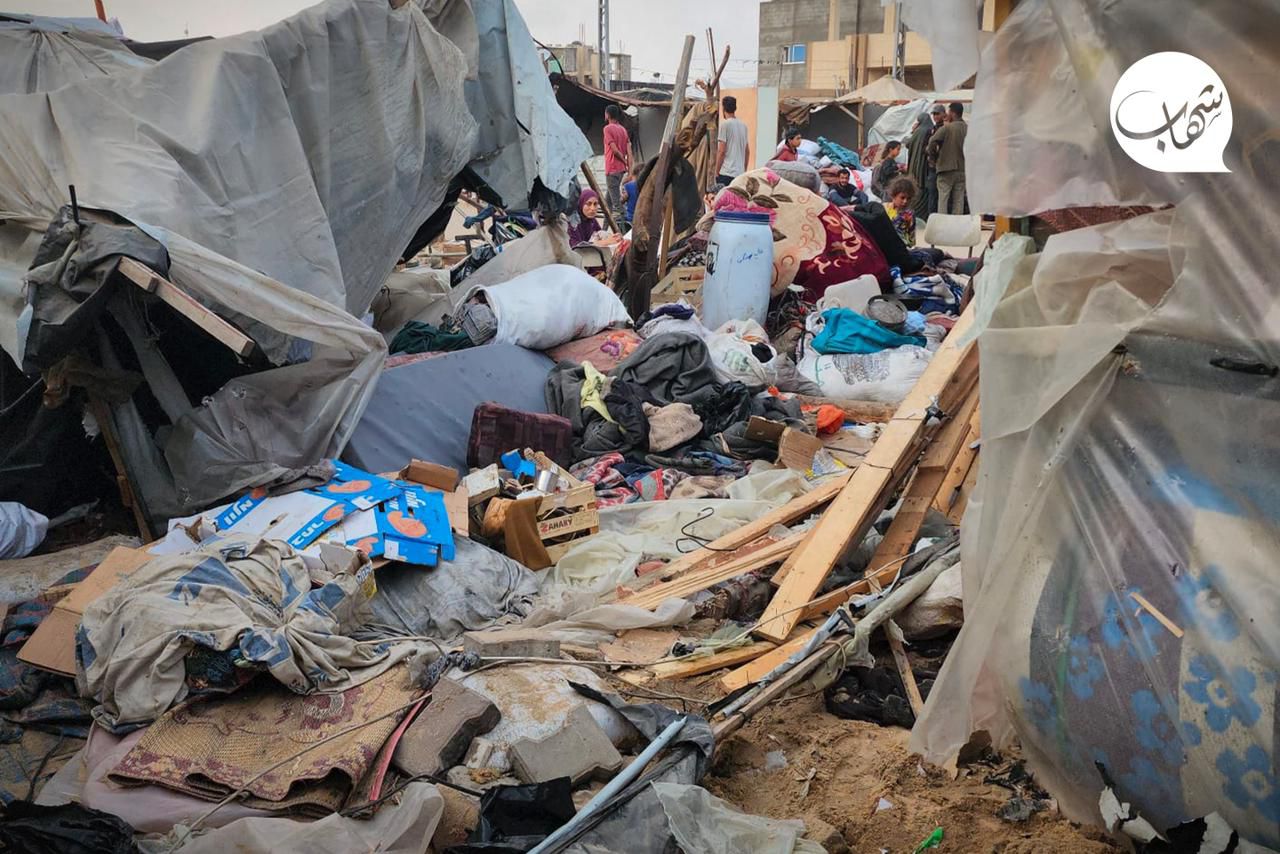 raid israélien sur un camp de réfugiés à Rafah