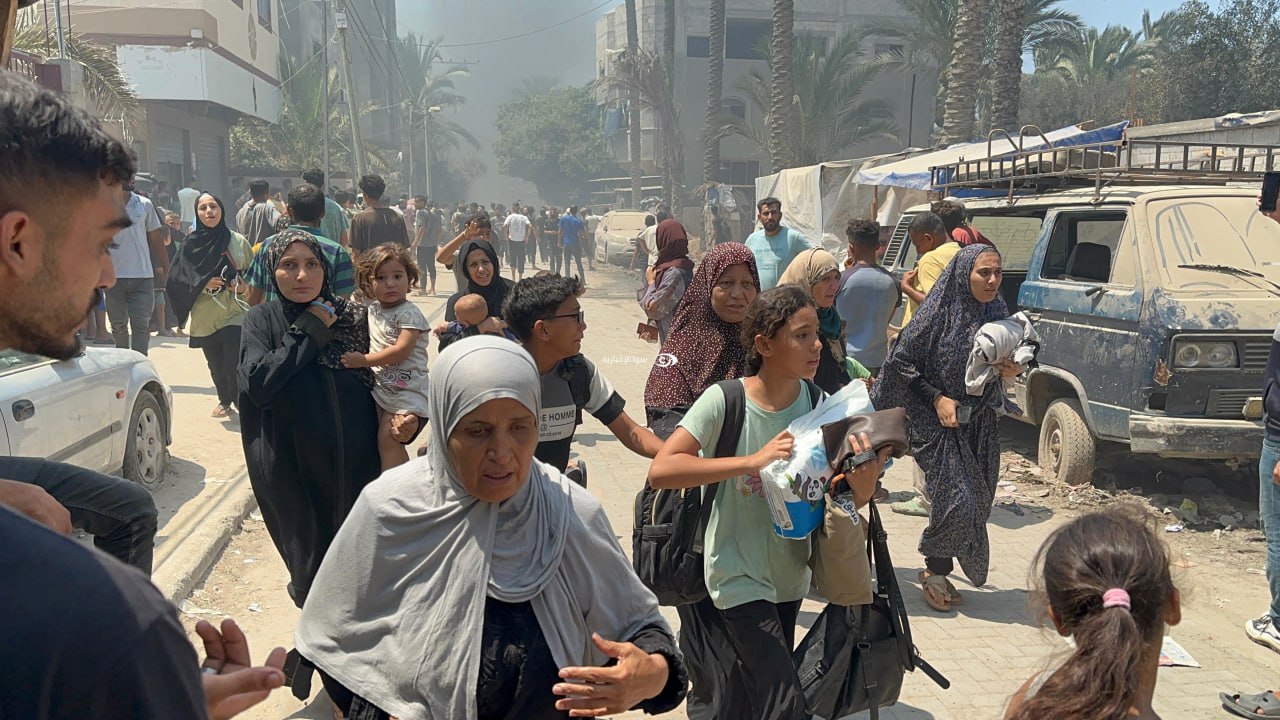 bombardement d'une école à Dir al-Balah