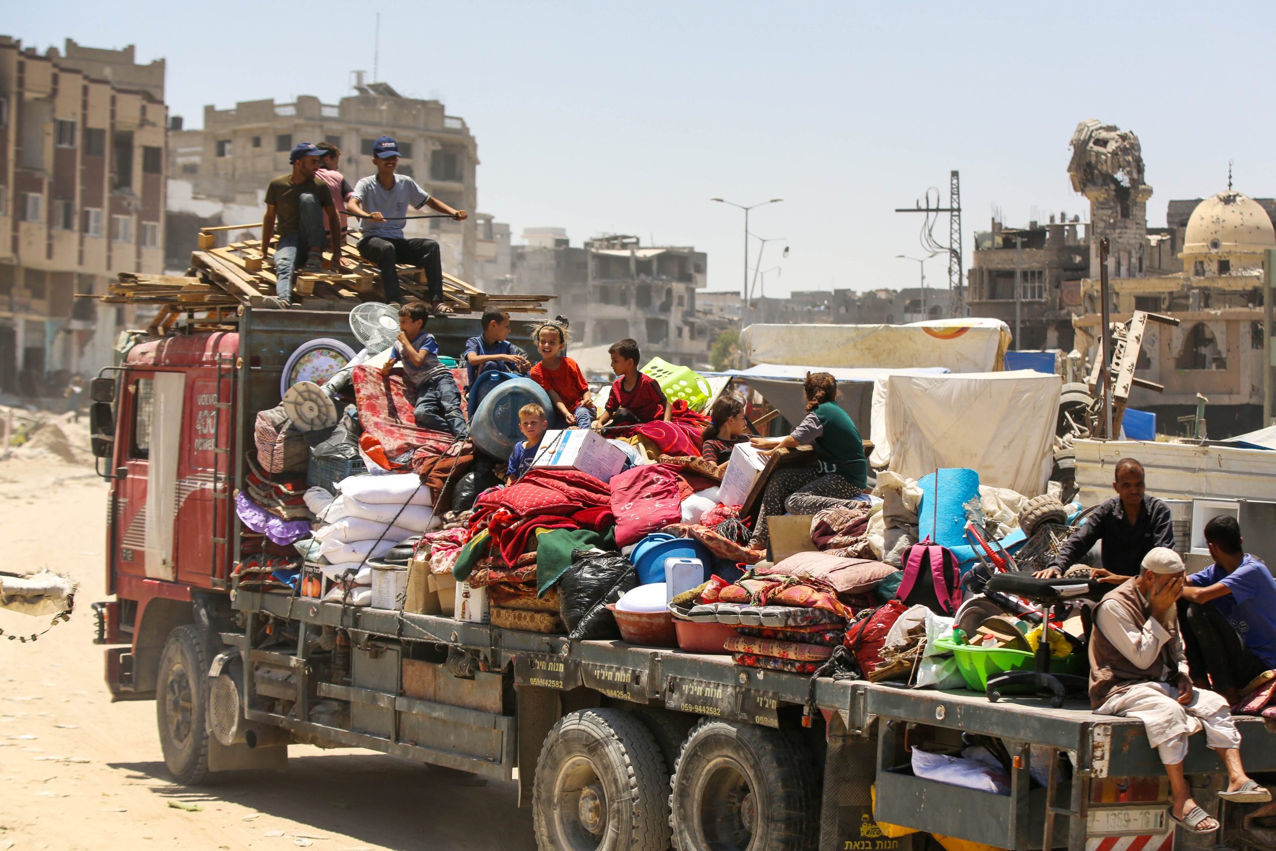 déplacement forcé des gazaouis