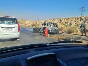 raid israélien ciblant une voiture libanaise