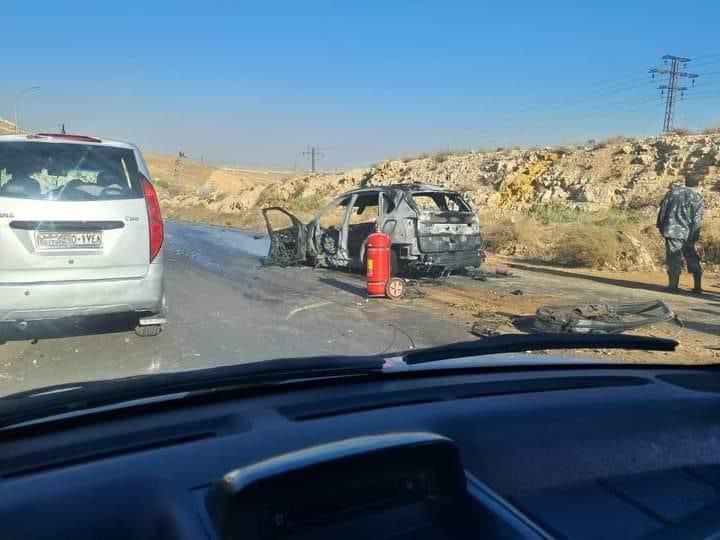 raid israélien ciblant une voiture libanaise