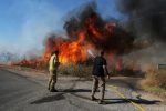 incendies au nord d'Israel