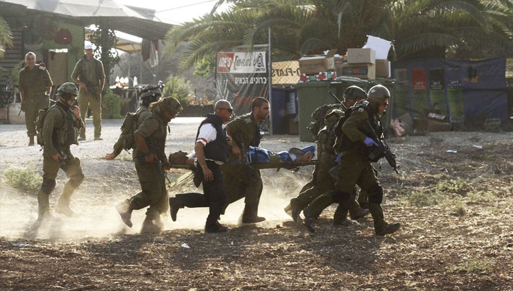 soldats israéliens blessés