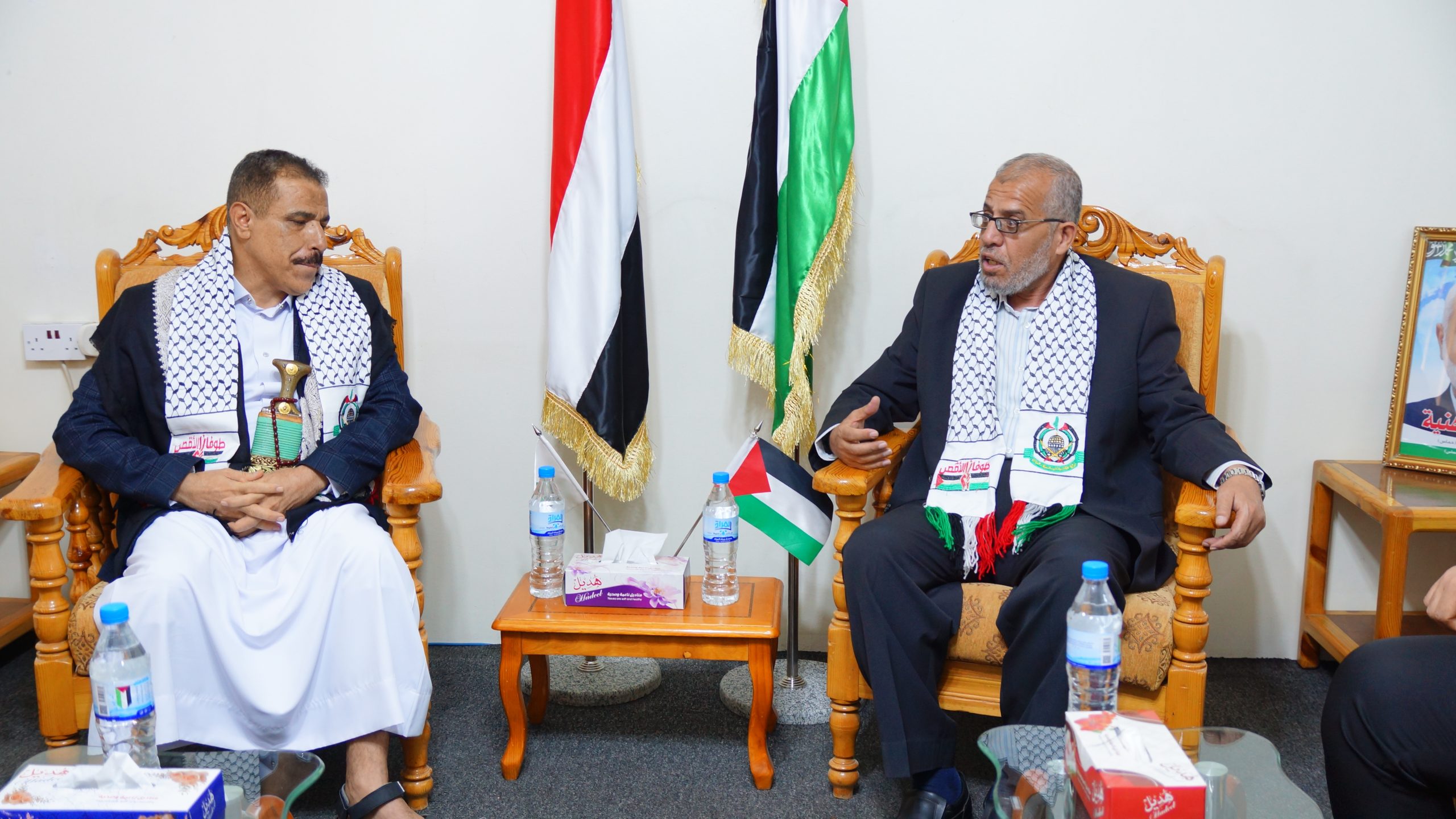 Abu Chamala et Jamel Ameur au Yémen