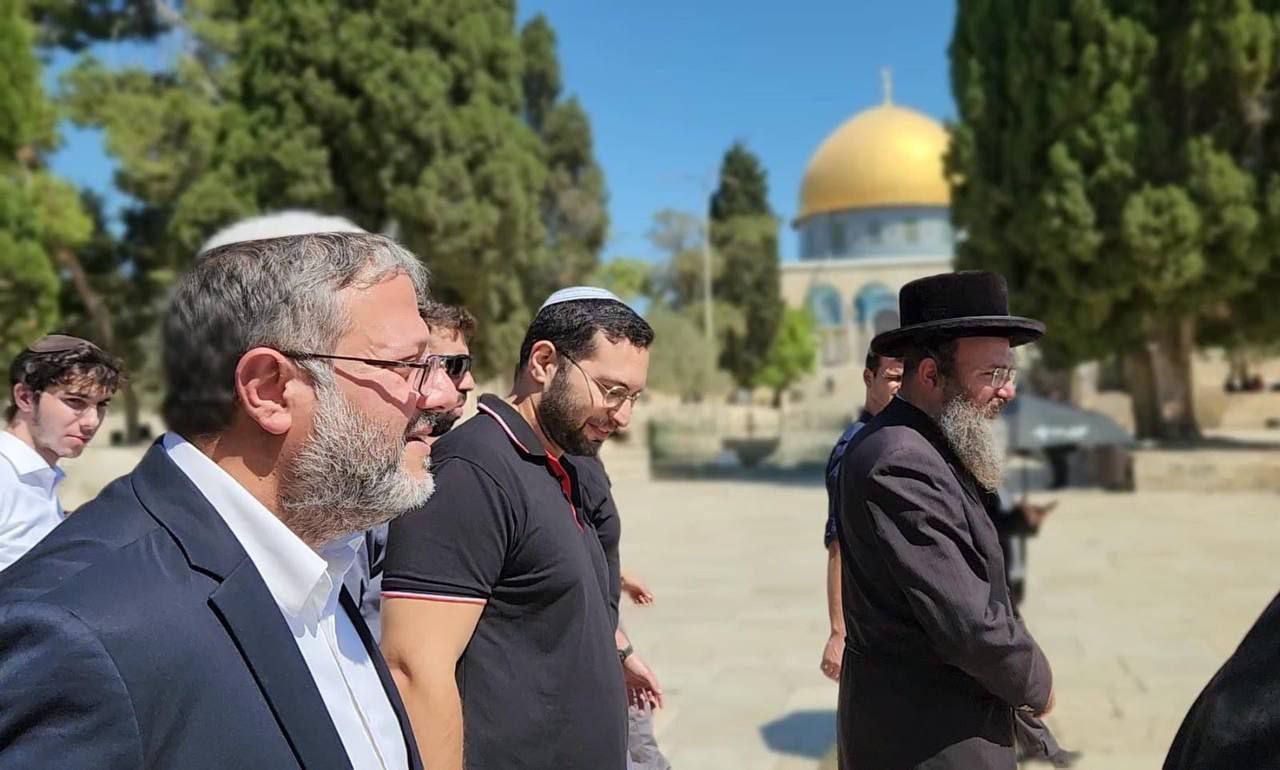 Ben-Gvir envahit al-Aqsa