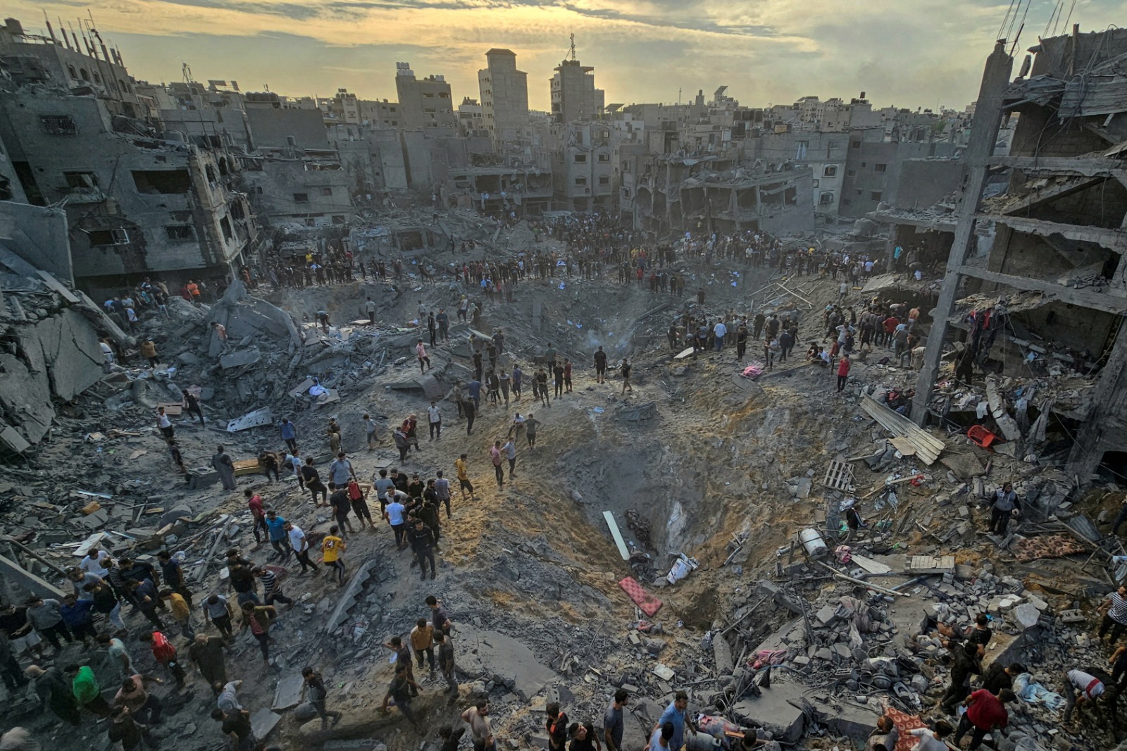 destruction à Gaza