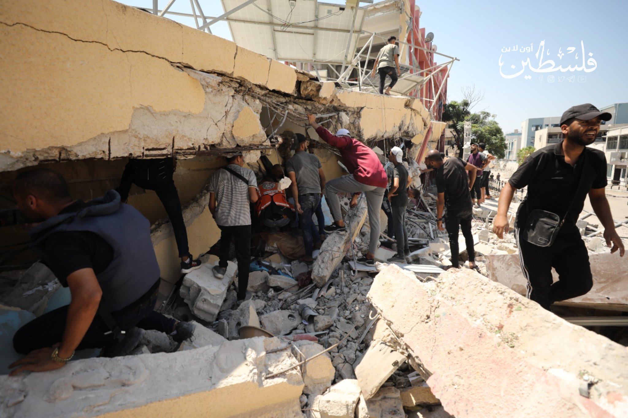 école de Mustapha Hafedh à Gaza