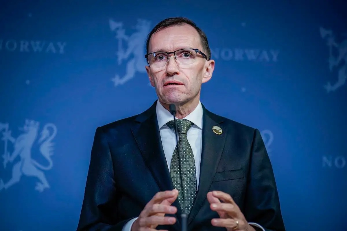 Espen Barth Eide, ministre des Affaires étrangères norvégien