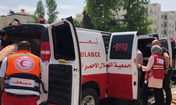 jeunes palestiniens blessés par les balles israéliennes