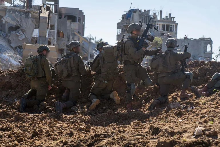forces d'occupation à Gaza