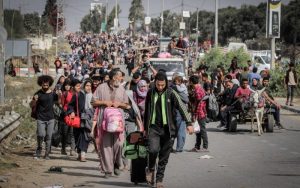 les déplacés forcés à Gaza