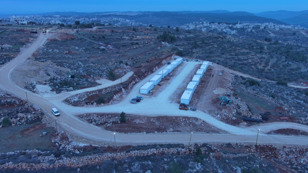 nouvelle colonie israélienne à Gosh Atsion