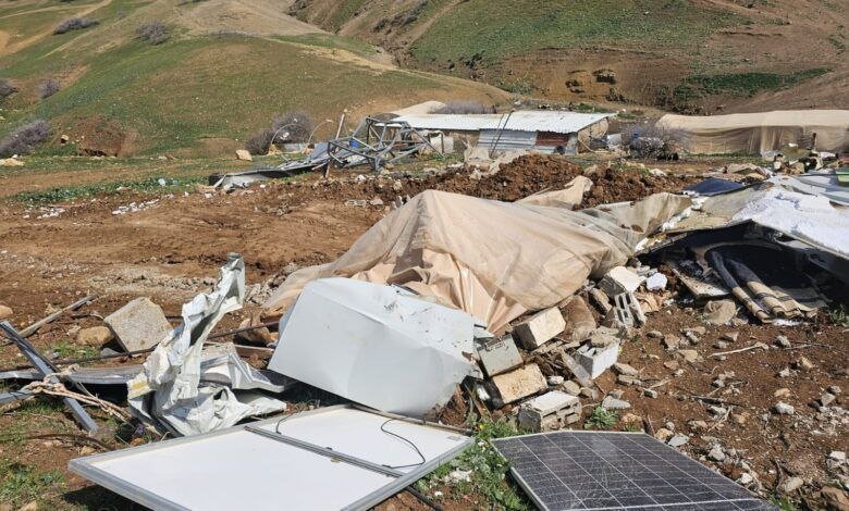 confiscation des terres palestiniennes à Jalbun