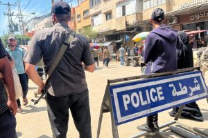 police palestinienne à Gaza