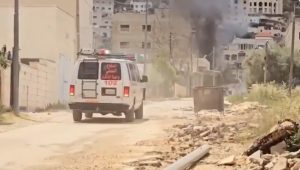 maison brulée par les forces israéliennes à Jénine