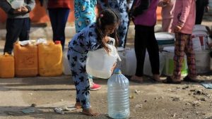 pénurie d'eau à Gaza