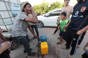 pénurie d'eau à Gaza