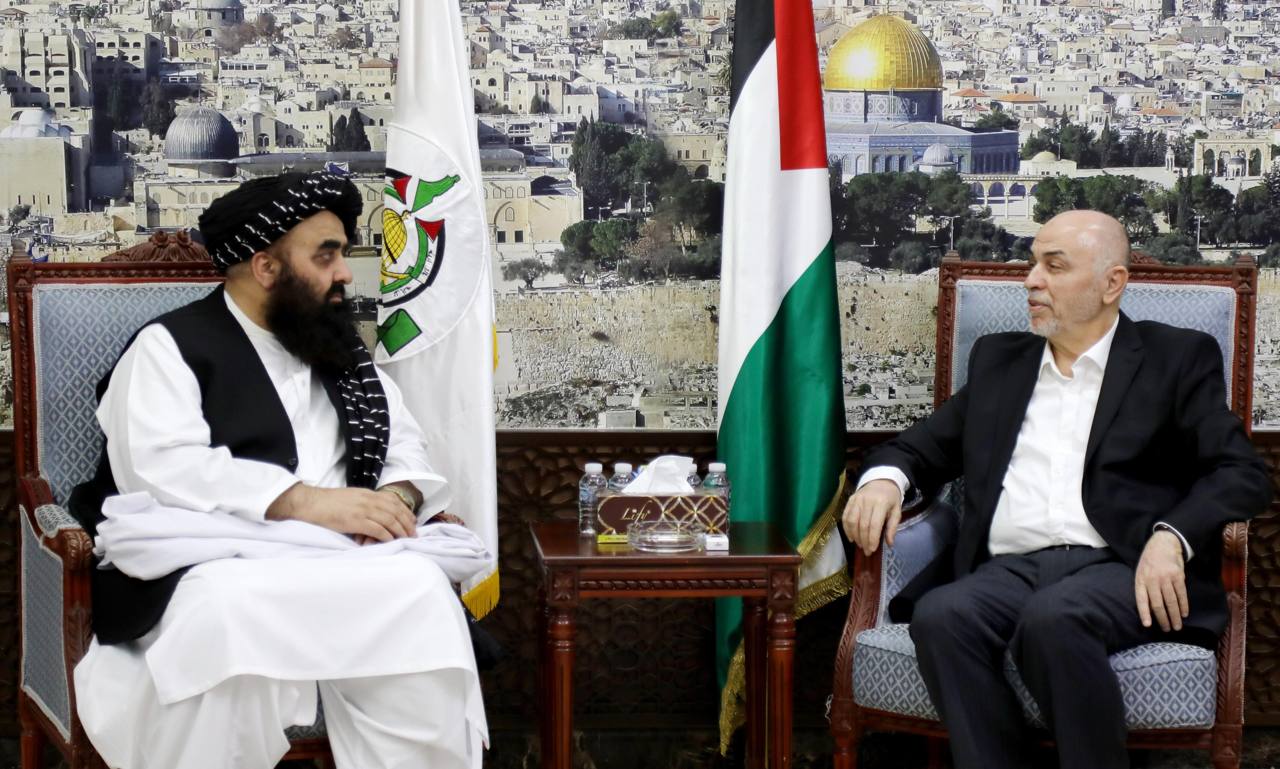 Mohammad Derouich et Emir Khan Muttaqi