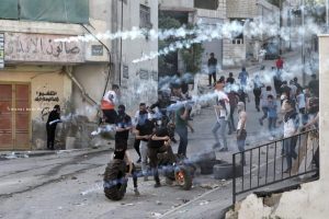 affrontements à Ramallah