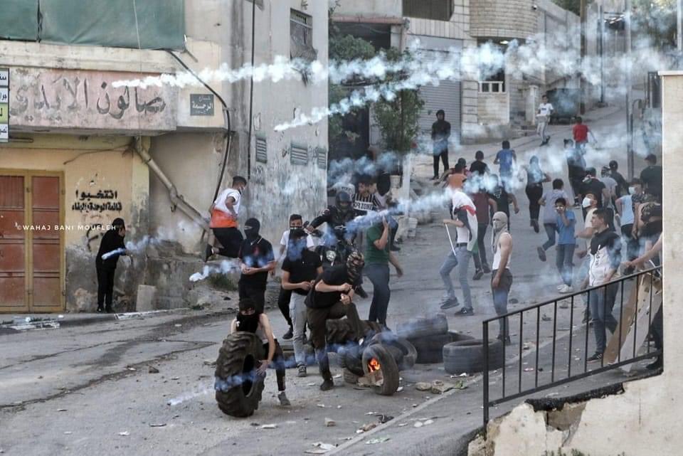 affrontements à Ramallah