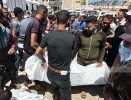 raid israélien sur le camp de Nuseirat