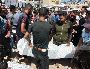 raid israélien sur le camp de Nuseirat