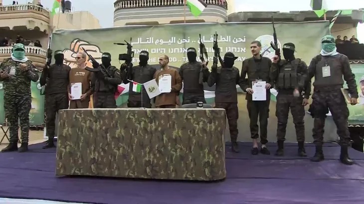 libération des détenus israéliens à Gaza