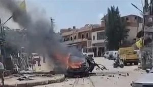 rais israélien au Sud-Liban